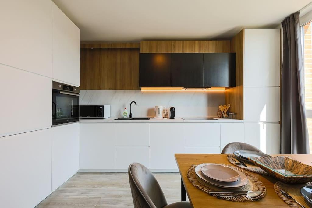 Luxury Apt. Near River & Parking Тимишоара Экстерьер фото